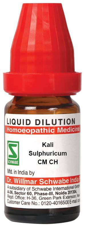 Dr Willmar Schwabe India Kali Sulphuricum Dilution CM CH